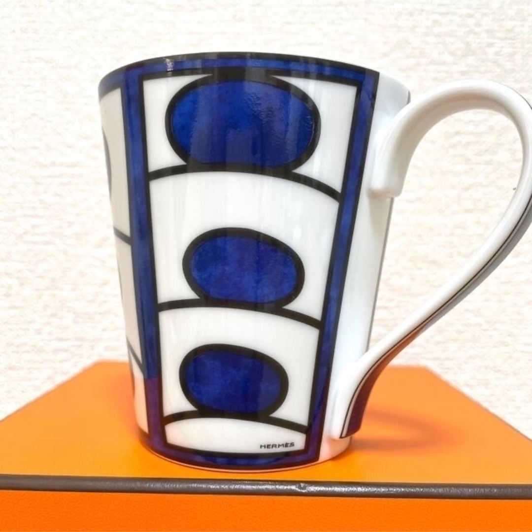 エルメス HERMES ブルーダイユール  マグカップ No.1 240ml