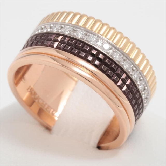 BOUCHERON - ブシュロン キャトル ラージ  63  メンズ リング・指輪