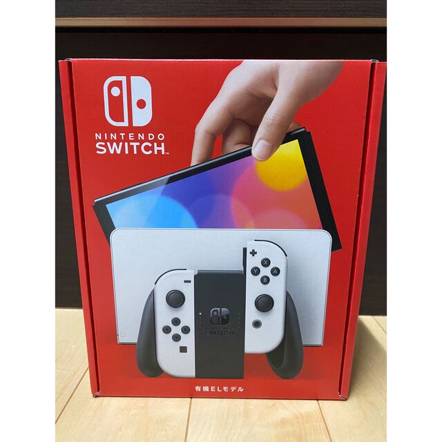 新品 未使用　Nintendo Switch 有機 el 本体　ホワイト