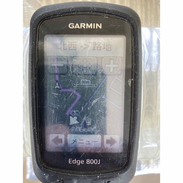 パーツGARMIN Edge 800J  本体　シリコンケース　センサー他