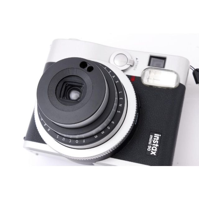 【美品】FUJIFILM　instax mini 90 ネオクラシック　ブラック