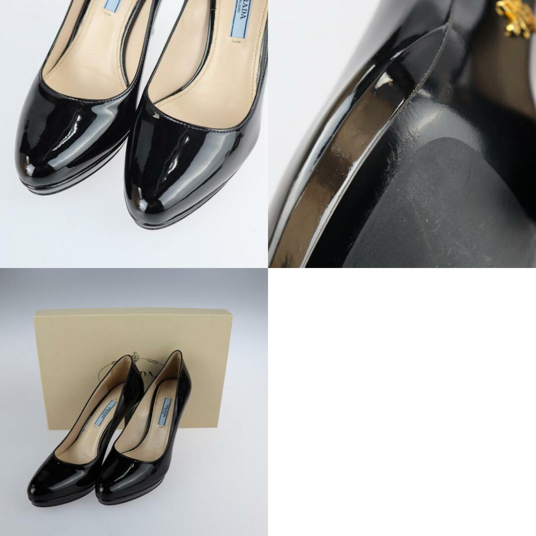 1500円のイヤリング PRADA プラダ パンプス パンプス パテントレザー