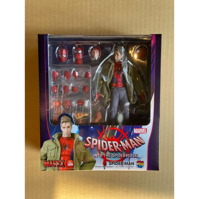 MEDICOM TOY(メディコムトイ)のMAFEX SPIDER-MAN Peter B. Parker エンタメ/ホビーのフィギュア(アメコミ)の商品写真