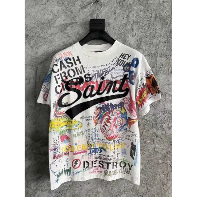 美品】 SAINT 21AW MICHAEL セントマイケル×村上隆 セントマイケル