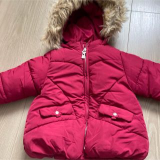 ザラキッズ(ZARA KIDS)のZARA ベビー　ダウンジャケット　80センチ(ジャケット/コート)