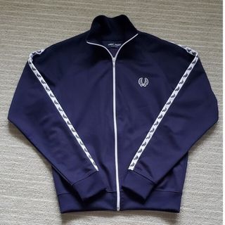 【希少】FRED PERRY フレッドペリー　肉厚　トラックジャケット　ワッペン