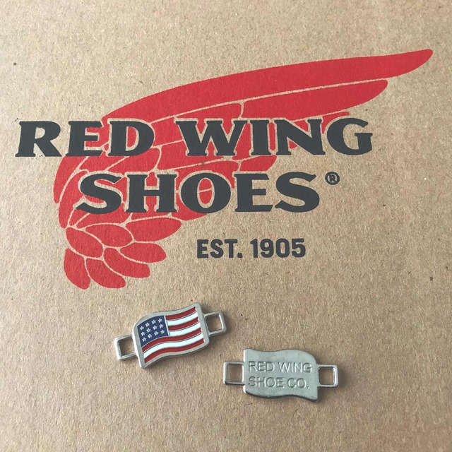 REDWING(レッドウィング)の【レッドウィング】純正レースキーパー(星条旗) 2個1組 [非売品] メンズの靴/シューズ(ブーツ)の商品写真