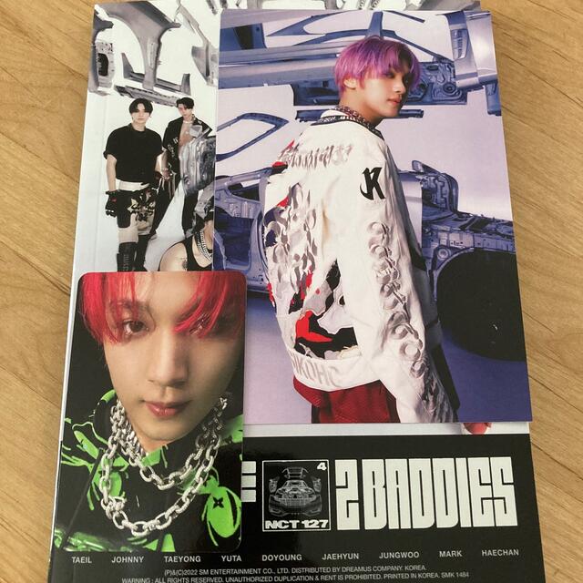 NCT127 2Baddies 疾走　アルバム　ヘチャン　トレカ　ポスカ エンタメ/ホビーのCD(K-POP/アジア)の商品写真