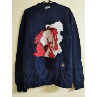 ヴィヴィアンウエストウッド(Vivienne Westwood)のviviennewestwood ペイント ニット セーター(ニット/セーター)