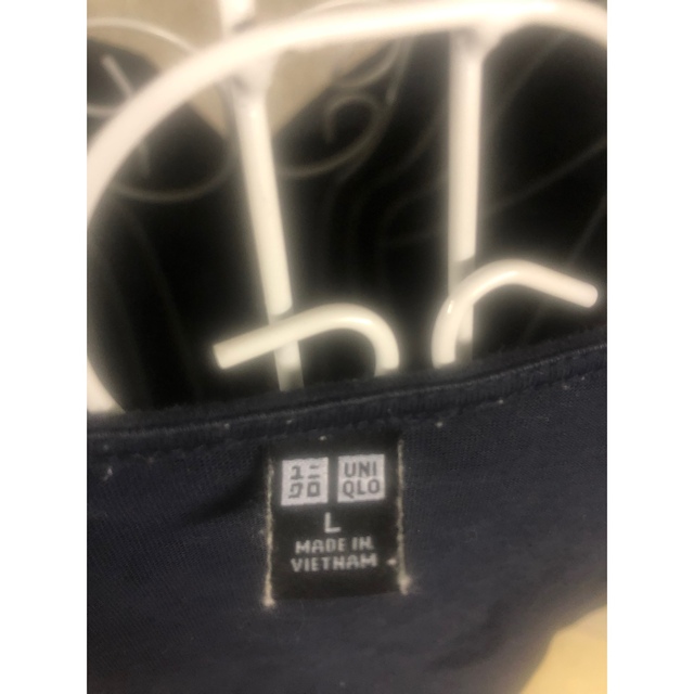 UNIQLO(ユニクロ)のUNIQLO ユニクロ　size L ブラウス　カットソー　レディース レディースのトップス(シャツ/ブラウス(半袖/袖なし))の商品写真