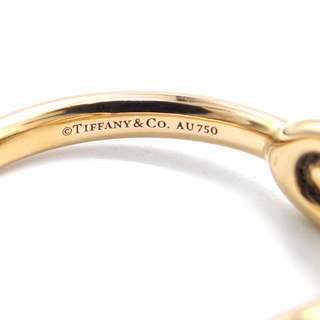 ティファニー TIFFANY&Co. インフィニティ リング 指輪 ダイヤモンド 8号 750PG ピンクゴールド K18RG ローズゴールド / 199796【BJ】
