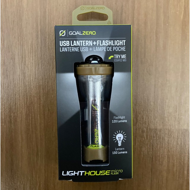 GOAL ZERO - Gole Zero Lighthouse Micro Flash ベージュの通販 by