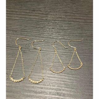★めぐさま専用★NOIR DE POUPEE 10Kピアス2本セット(ピアス)