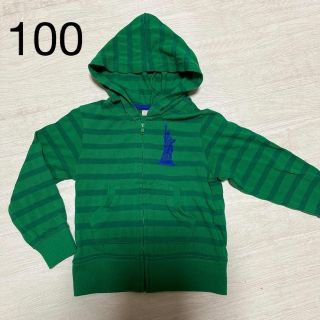 イーストボーイ(EASTBOY)のEASTBOY ボーダー パーカー メッシュ 100(ジャケット/上着)