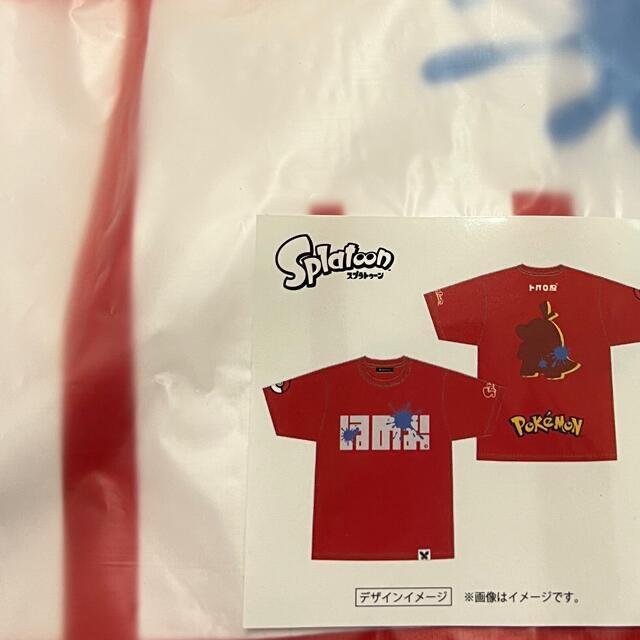 スプラトゥーン ポケモンSplatoon×Pokémon Tシャツ ホノオ-