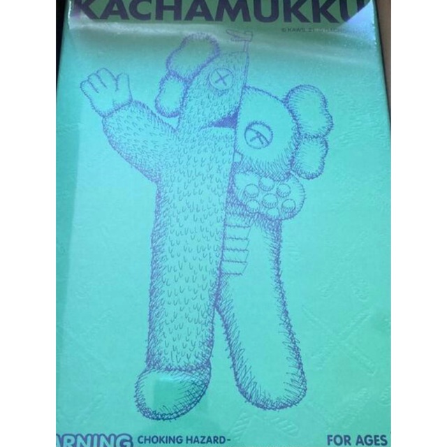 MEDICOM TOY(メディコムトイ)のKAWS KACHAMUKKU Original colorway エンタメ/ホビーのおもちゃ/ぬいぐるみ(キャラクターグッズ)の商品写真