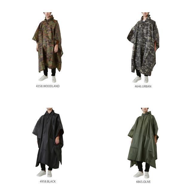 【並行輸入】ROTHCO ロスコ G.I. TYPE MILITARY RIPSTOP PONCHOS