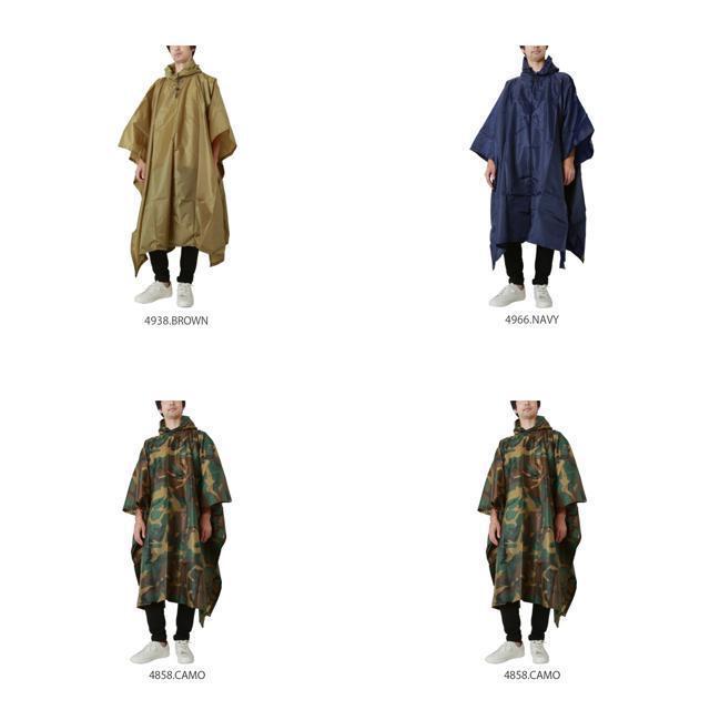 【並行輸入】ROTHCO ロスコ G.I. TYPE MILITARY RIPSTOP PONCHOS