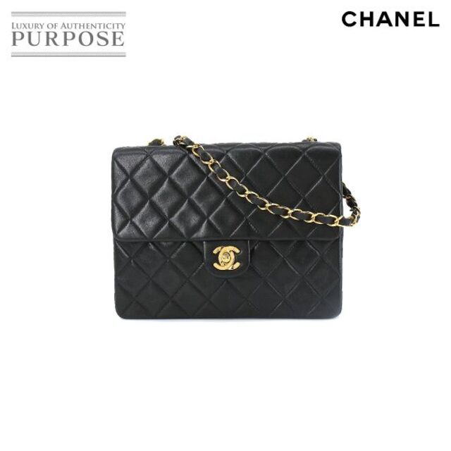 CHANEL - シャネル CHANEL ミニ マトラッセ 20 チェーン ショルダー バッグ レザー ブラック A01163 ヴィンテージ