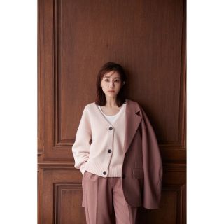 クラネ(CLANE)の新品 CLANE VNECK BACK LONG KNIT CARDIGAN(カーディガン)