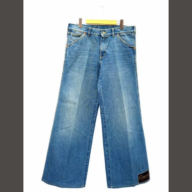 最安値に挑戦! ラベル付き 611846 グッチ - Gucci ウォッシュドデニム