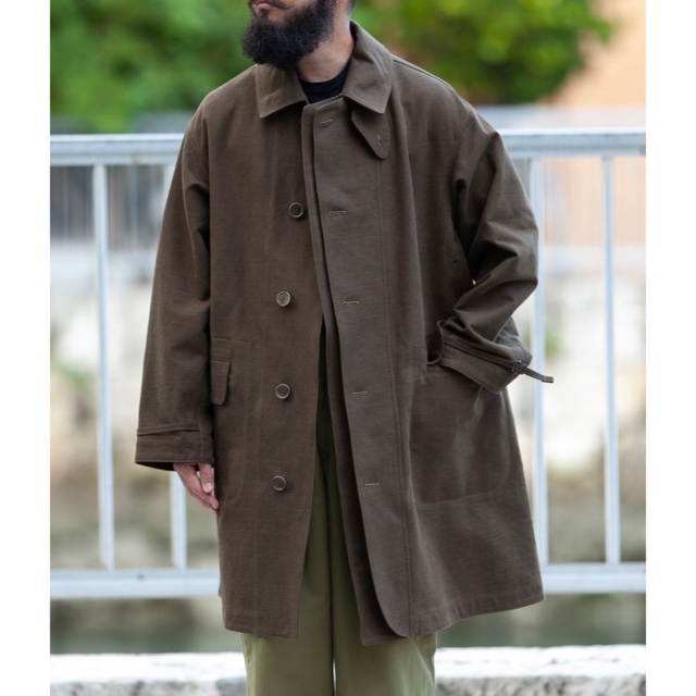 22AW a.presse motorcycle half coat メンズのジャケット/アウター(ステンカラーコート)の商品写真