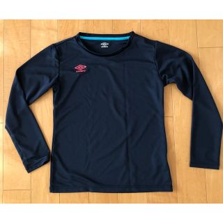 アンブロ(UMBRO)のアンブロumbro長袖　吸汗速乾 UVカットロングTシャツ　M(Tシャツ/カットソー(七分/長袖))