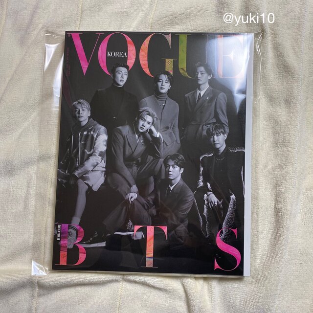 防弾少年団(BTS)(ボウダンショウネンダン)のBTS 防弾少年団 VOGUE KOREA 2022 1月号 雑誌  エンタメ/ホビーの雑誌(音楽/芸能)の商品写真