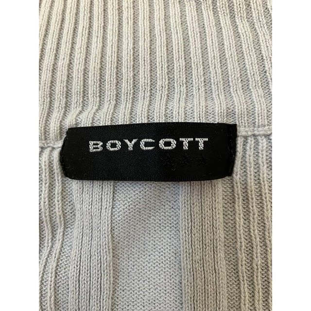 BOYCOTT(ボイコット)のボイコット　カーディガン メンズのトップス(カーディガン)の商品写真