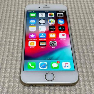 アイフォーン(iPhone)のiPhone 6  64GB  ゴールド  SIMフリー版(スマートフォン本体)