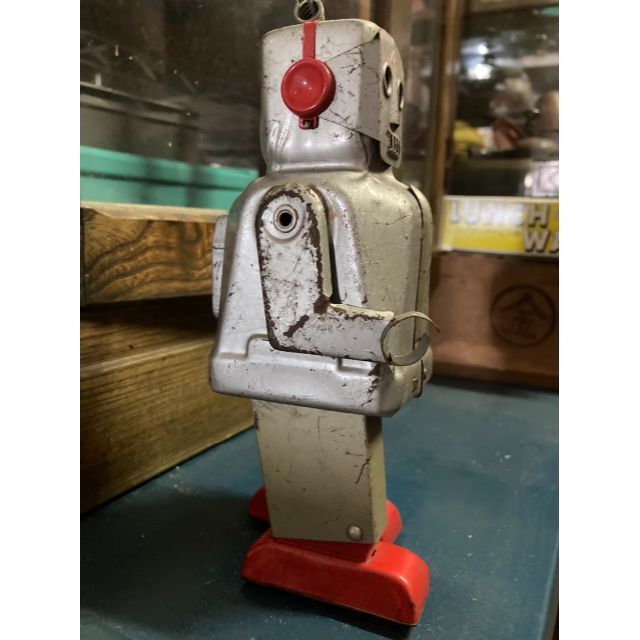 貴重】吉屋 ブリキ スパーキーロボット 初期型 昭和レトロ 貴重】吉屋 ブリキ スパーキーロボット 初期型 昭和レトロ