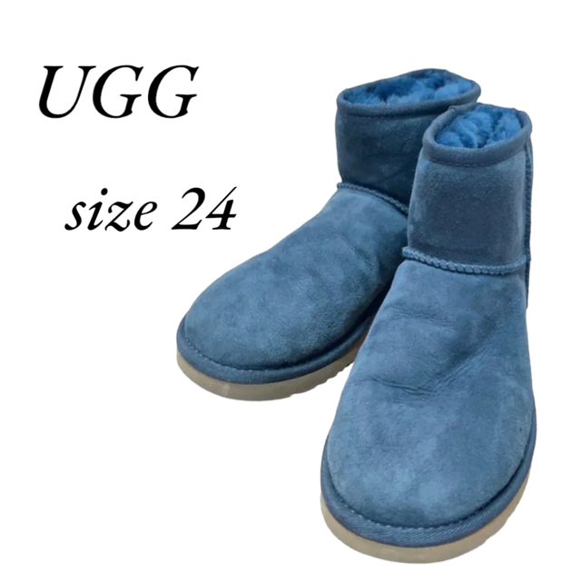 UGG(アグ)のUGGクラシックミニ◆ムートンブーツ◆size24 レディースの靴/シューズ(ブーツ)の商品写真