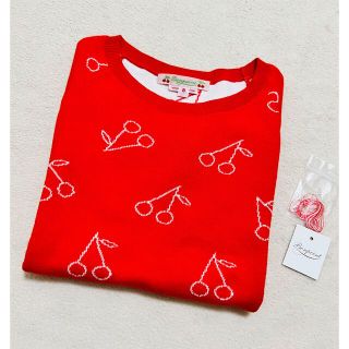 ボンポワン(Bonpoint)の【ボンポワン】 トップス　8A ☆美品☆ タグ付き(Tシャツ/カットソー)