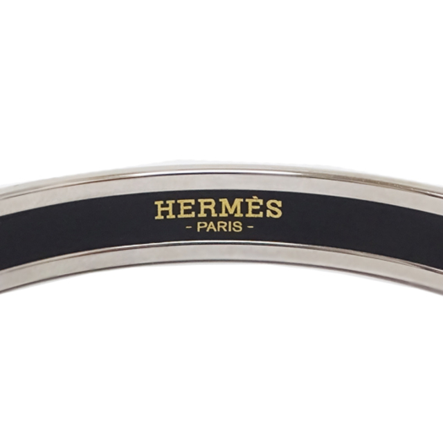 Hermes(エルメス)のエルメス エマイユPM SELLIER セリエ バングル GP 七宝焼 レディースのアクセサリー(ブレスレット/バングル)の商品写真