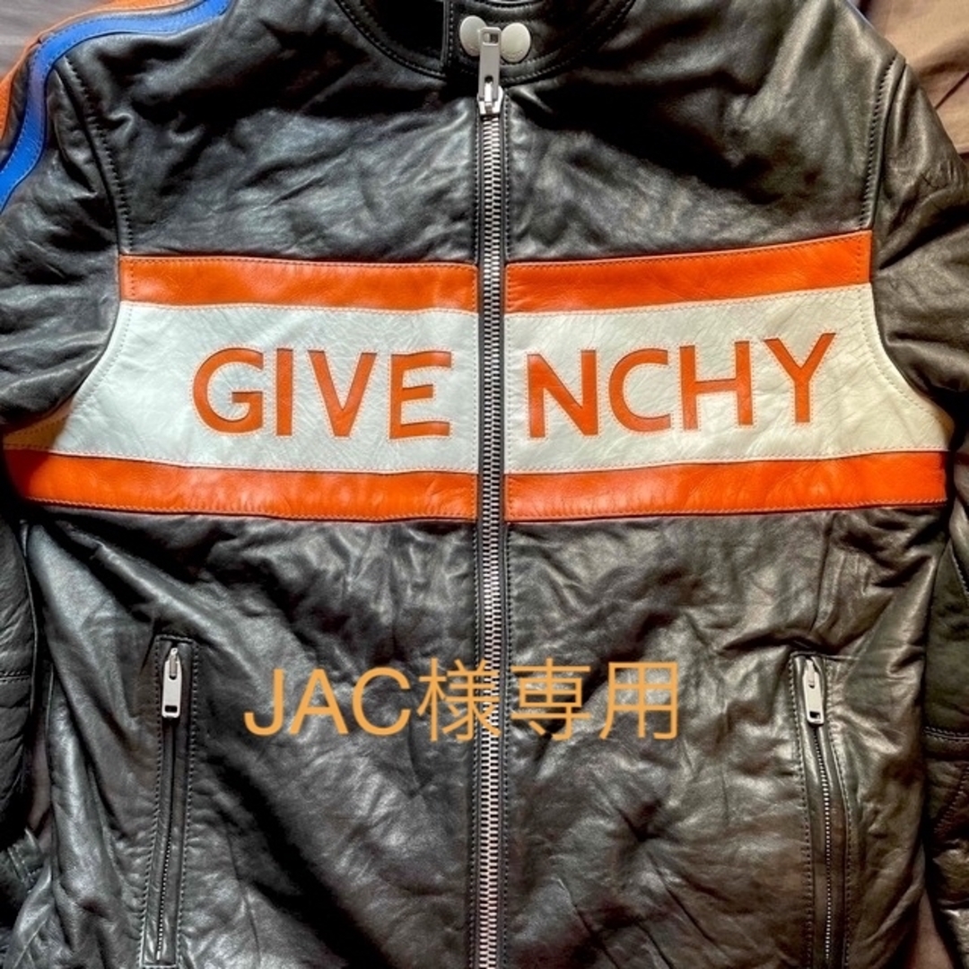 GIVENCHY(ジバンシィ)のジバンシー　レーシングジャケット メンズのジャケット/アウター(ライダースジャケット)の商品写真