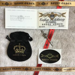 ロイヤルオーダー(ROYALORDER)の★ROYAL ORDER★ペンダントトップ SKULL KEY（SRRP134)(ネックレス)