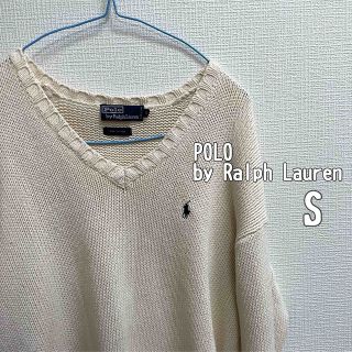 ポロラルフローレン(POLO RALPH LAUREN)のPOLO by RalphLauren 100%cotton Ｖネックセーター (ニット/セーター)