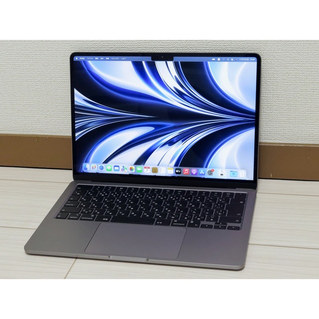 Mac (Apple)(マック)のM2 MacBookAir SSD512GB MLXX3J/A スペースグレイ スマホ/家電/カメラのPC/タブレット(ノートPC)の商品写真