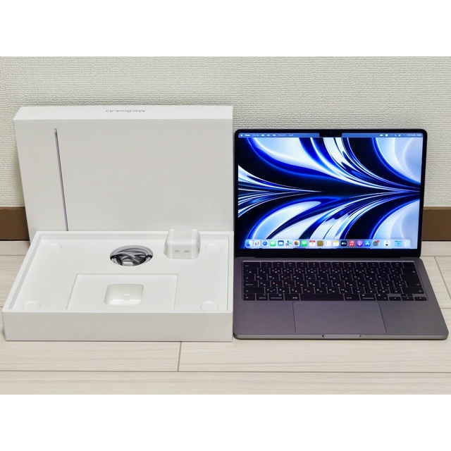 M2 MacBookAir SSD512GB MLXX3J/A スペースグレイ