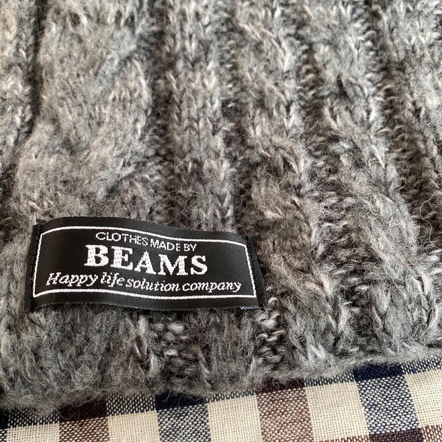 BEAMS(ビームス)の【BEAMS】ツートンスヌード メンズのファッション小物(マフラー)の商品写真