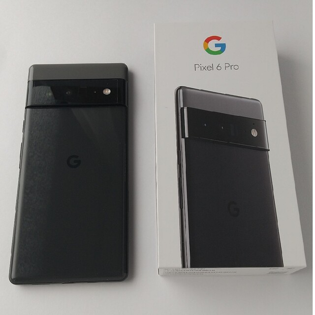 再入荷通販 Google Pixel - Google pixel6 128GB BLACK SIMフリーの