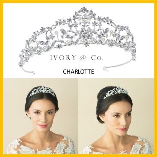 Ivory&Co ティアラ　Charlotte ウェディング