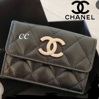 シャネル(CHANEL)の◆専用◇シャネル♪2022新作★新品マトラッセ☆キャビアスキン☆折財布◆(財布)