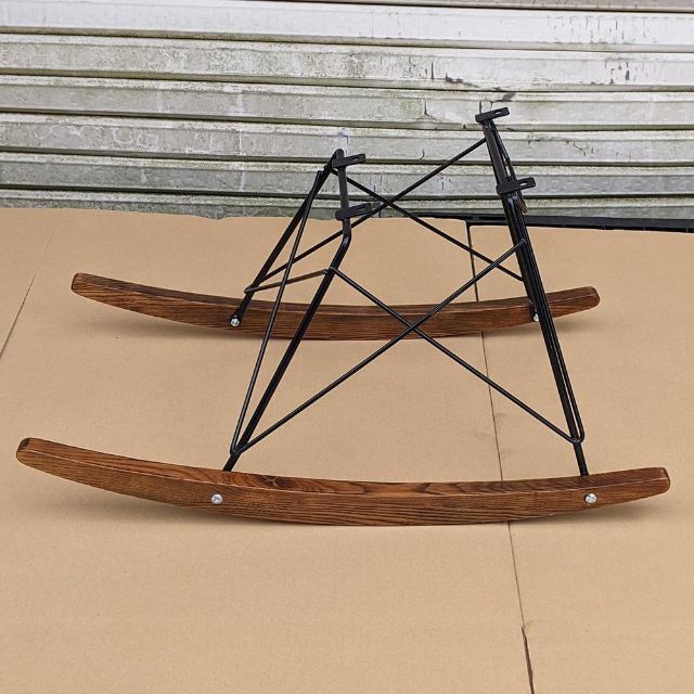 イームズ ロッカーベース 交換用 チェア 椅子 Eames 部品 黒/茶ベース