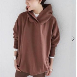 プラージュ(Plage)のPlage CALUX/キャラクス URAKE HOODIE プルオーバー(トレーナー/スウェット)