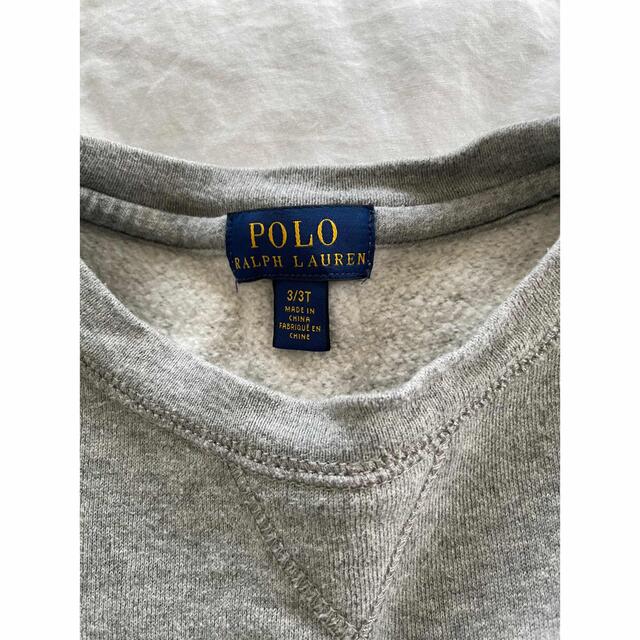 POLO RALPH LAUREN(ポロラルフローレン)のPOLO キッズ用　トレーナー100cm キッズ/ベビー/マタニティのキッズ服男の子用(90cm~)(Tシャツ/カットソー)の商品写真