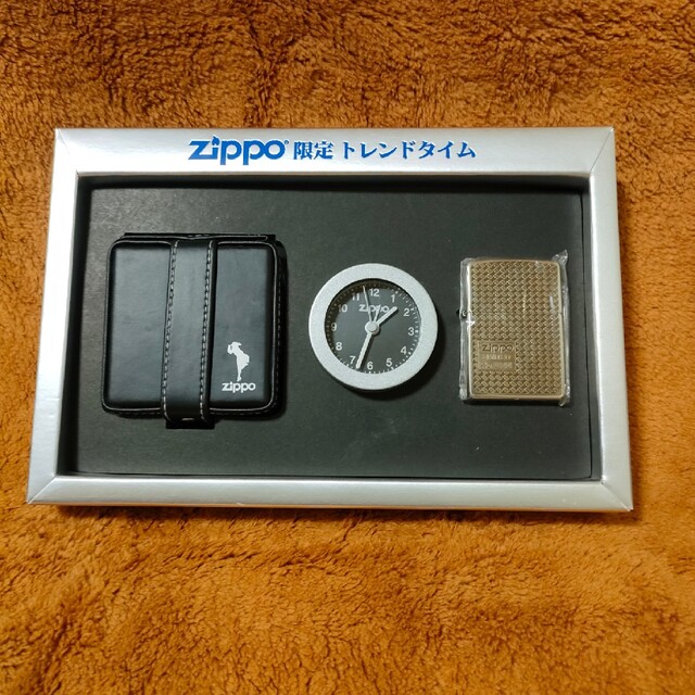 希少品　新品未開封　2000年製　zippo限定トレンドタイム　ジッポライター | フリマアプリ ラクマ