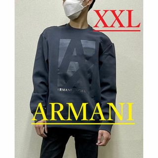 アルマーニエクスチェンジ(ARMANI EXCHANGE)のAX　トレーナー 11B22　XXLサイズ　新品　アルマーニ　6LZMHB(スウェット)