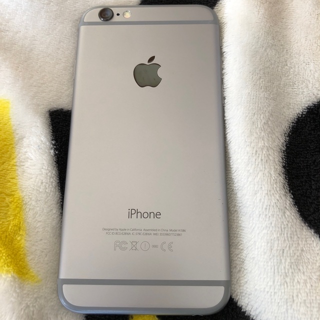 iPhone6 128GB スペースグレイ SoftBank 美品