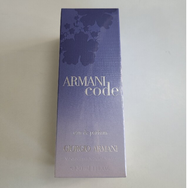 Giorgio Armani(ジョルジオアルマーニ)の新品未開封ジョルジオ・アルマーニ　コードファム　オードパルファン30ml コスメ/美容の香水(香水(女性用))の商品写真